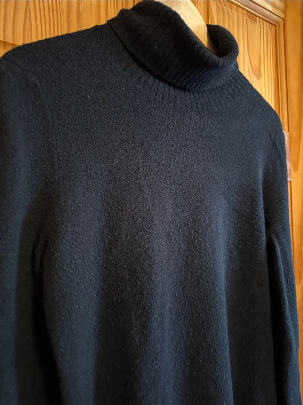 J. Crew Women’s Black Turtleneck Sweater